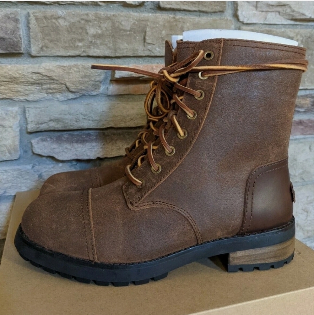 UGG Kilmer II Boot Brown Lace Up Ankle Boots